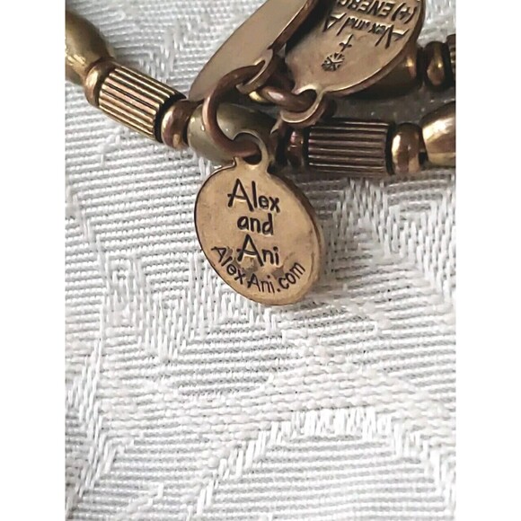 ALEX AND ANI Vintage Sixty Six Hamsa Wrap Bracelet Gold Tone Hand of Fatima - Picture 4 of 6